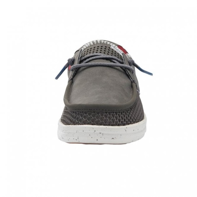 Heydude ウェルシュ メッシュ グリップ ダークグレー