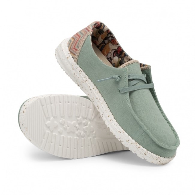 Heydude ウェンディ シャンブレー アロエ