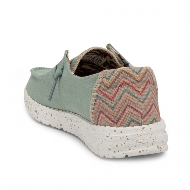 Heydude ウェンディ シャンブレー アロエ