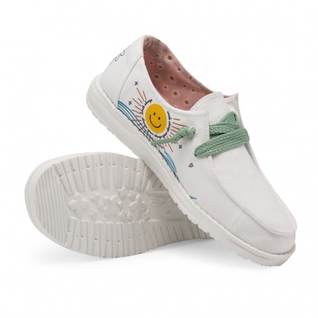 Heydude ウェンディ シャンブレー 落書き いい感じ