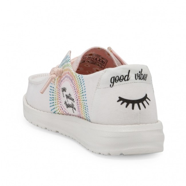 Heydude ウェンディ シャンブレー 落書き いい感じ