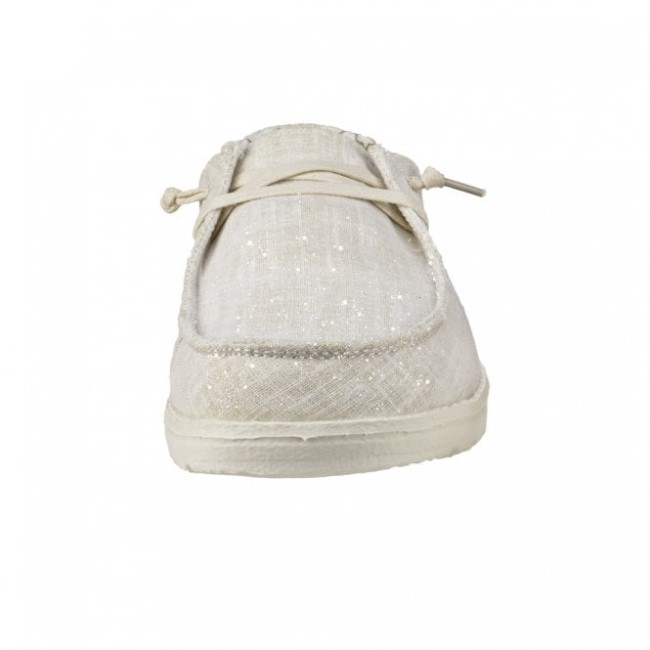 Heydude ウェンディ シャンブレー ゴールド スパークル