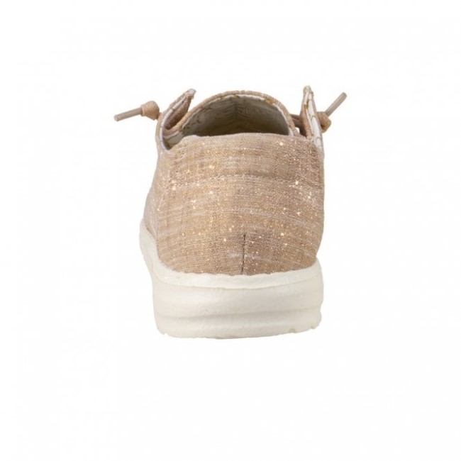 Heydude ウェンディ シャンブレー ローズ ゴールド スパークル