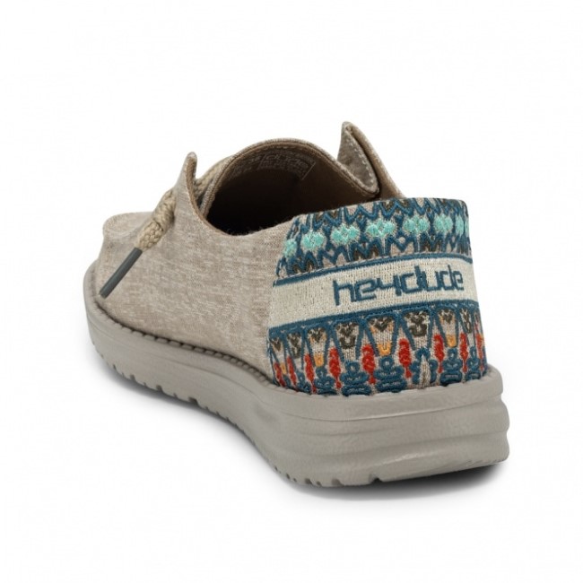 Heydude ウェンディ シャンブレー ひまわりベージュ