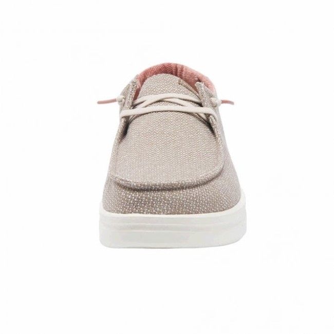 Heydude ウェンディ ライズ シャンブレー ウォーム タン