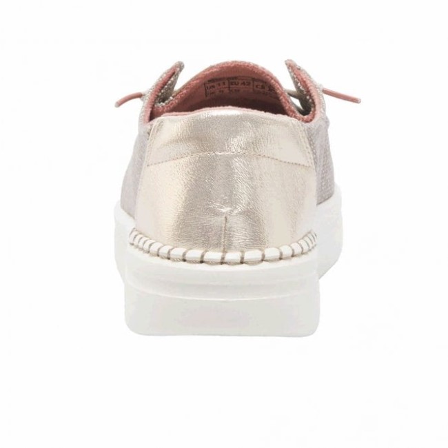 Heydude ウェンディ ライズ シャンブレー ウォーム タン