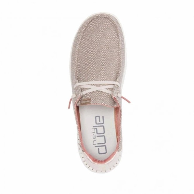 Heydude ウェンディ ライズ シャンブレー ウォーム タン