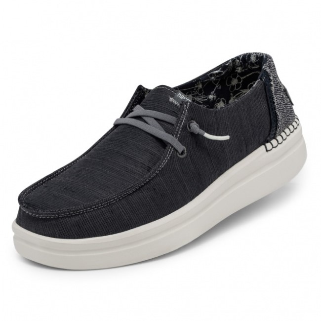 Heydude ウェンディ ライズ グラファイト ブルー