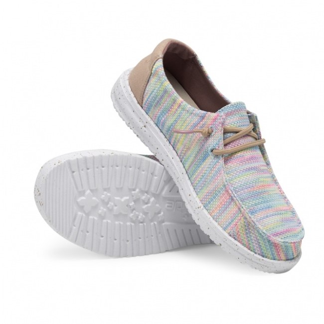 Heydude ウェンディ ソックス オーロラ ホワイト