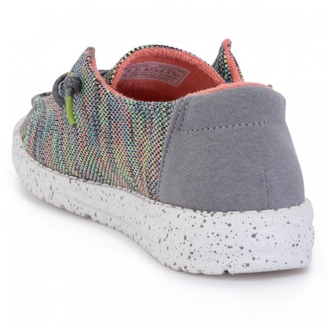 Heydude ウェンディ ソックス ピーコック ピンク