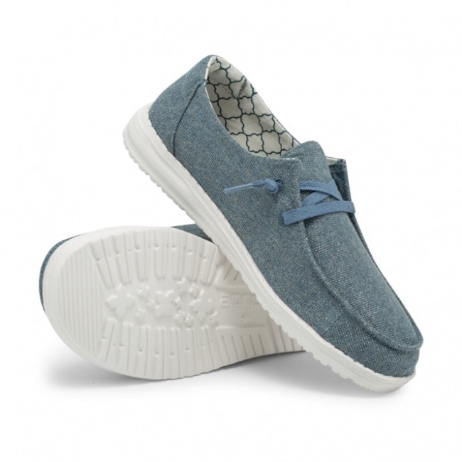 Heydude ウェンディ スパークル ブルー ストーン