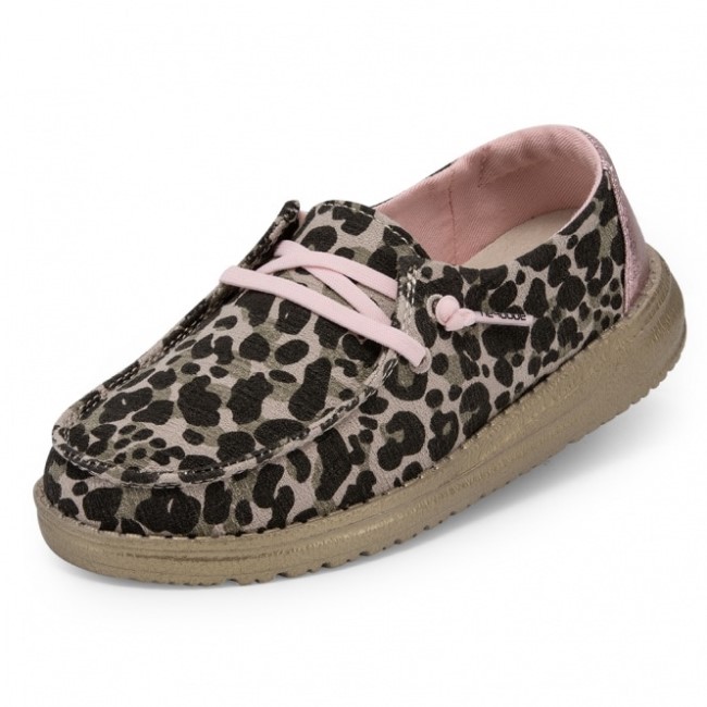 Heydude ウェンディ ユース ヒョウの実