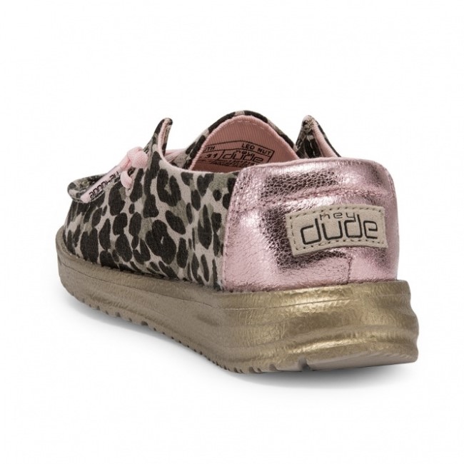 Heydude ウェンディ ユース ヒョウの実