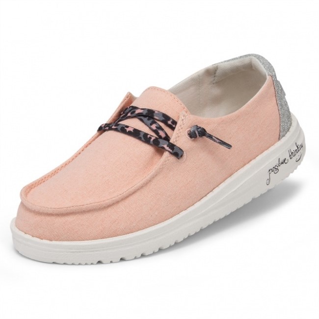 Heydude ウェンディ ユース ローズ グリッター