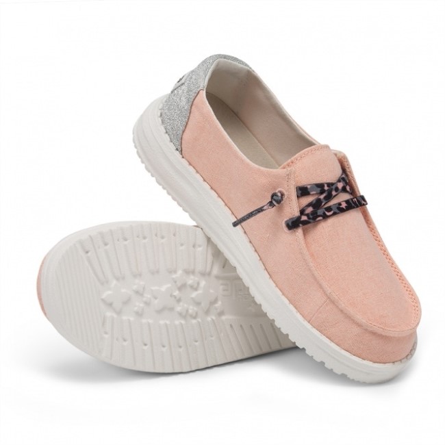 Heydude ウェンディ ユース ローズ グリッター