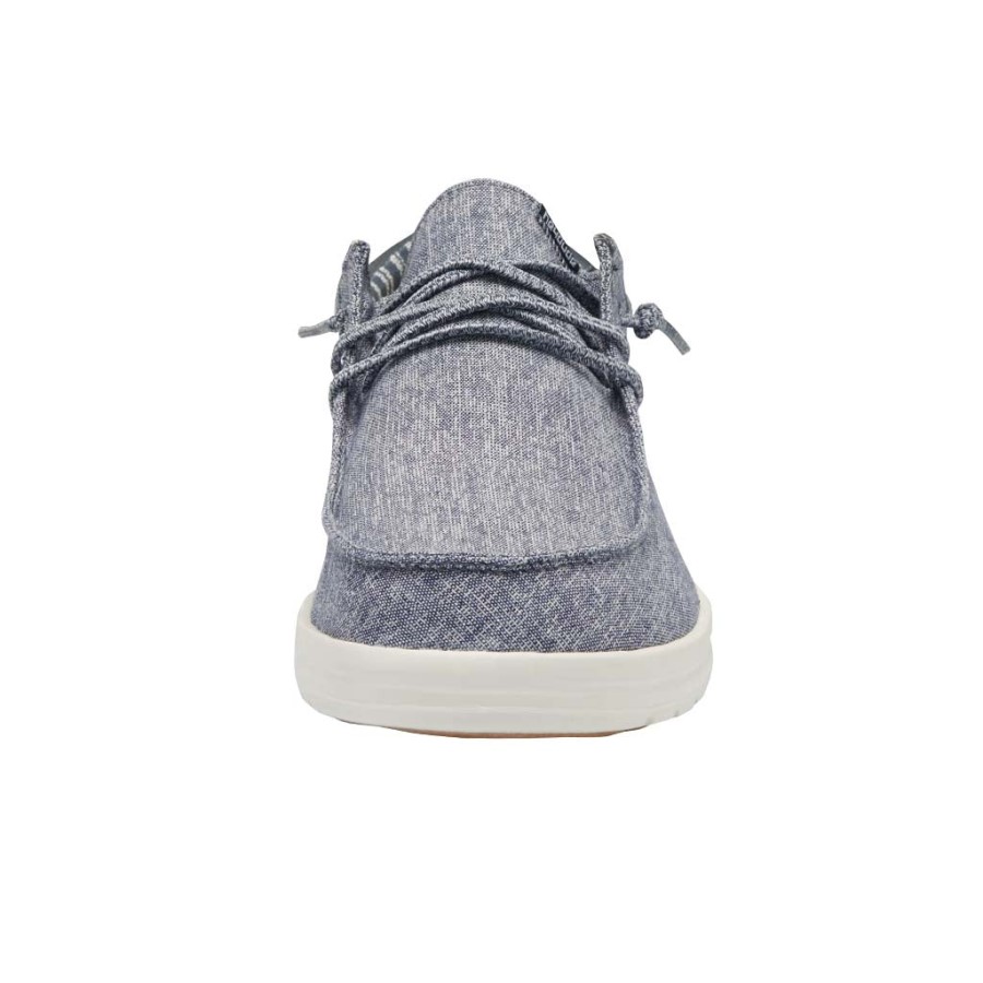 ヘイ・デュード・ポール・シャンブレー・ネイビー