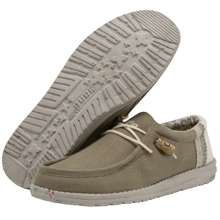 ヘイ・デュード・ウォーリー・リネン・ナチュラル・モウズ