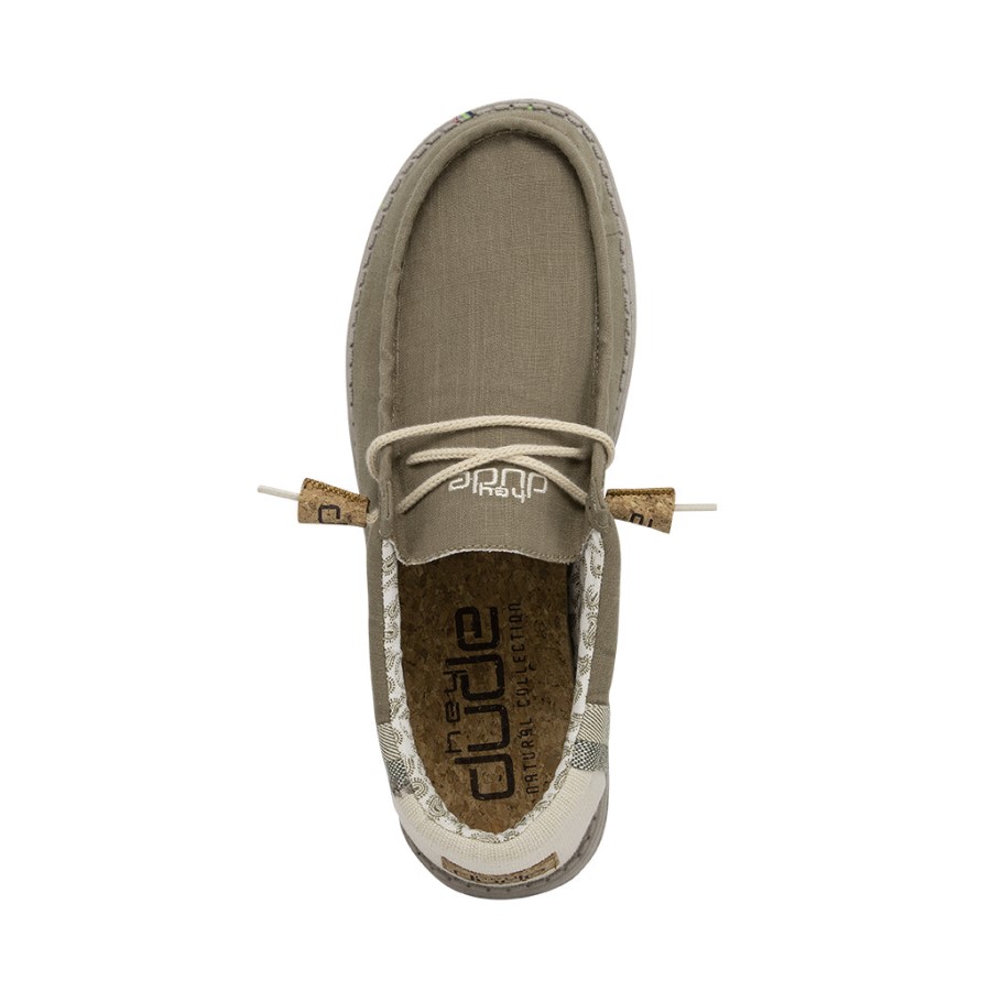 ヘイ・デュード・ウォーリー・リネン・ナチュラル・モウズ