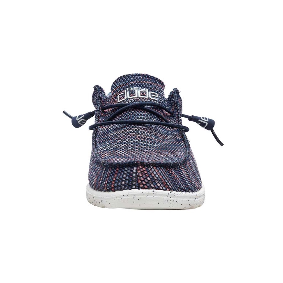 ヘイ・デュード・ウォーリー・ソックス・ブルー・オレンジ