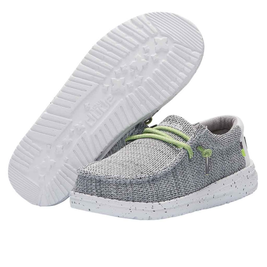 ヘイ・デュード・ウォーリー・ユース ソックス・ストーン・ホワイト