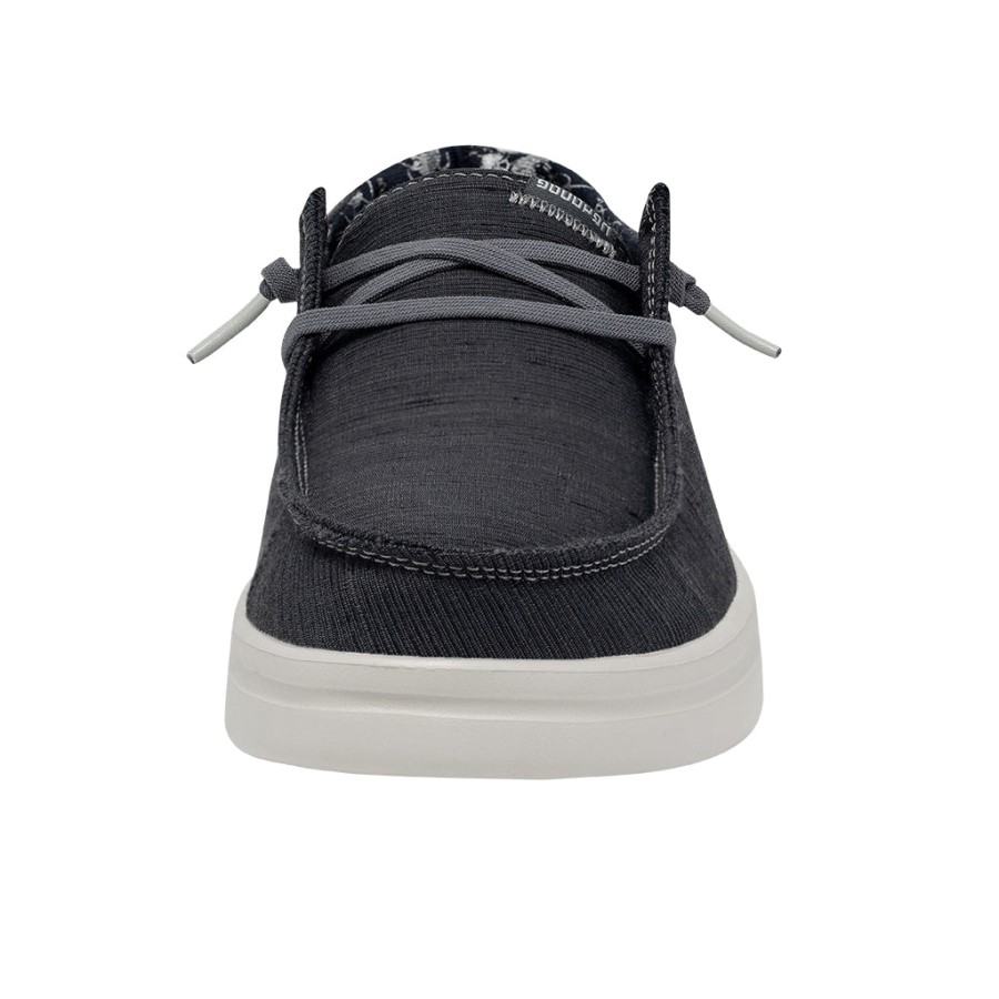 Hey Dude ウェンディ ライズ シャンブレー グラファイト ブルー スペシャル