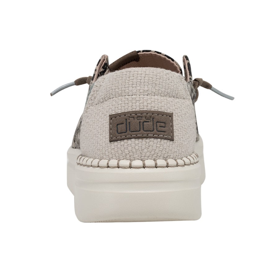 Hey Dude ウェンディライズ シャンブレー ジャングルベージュ