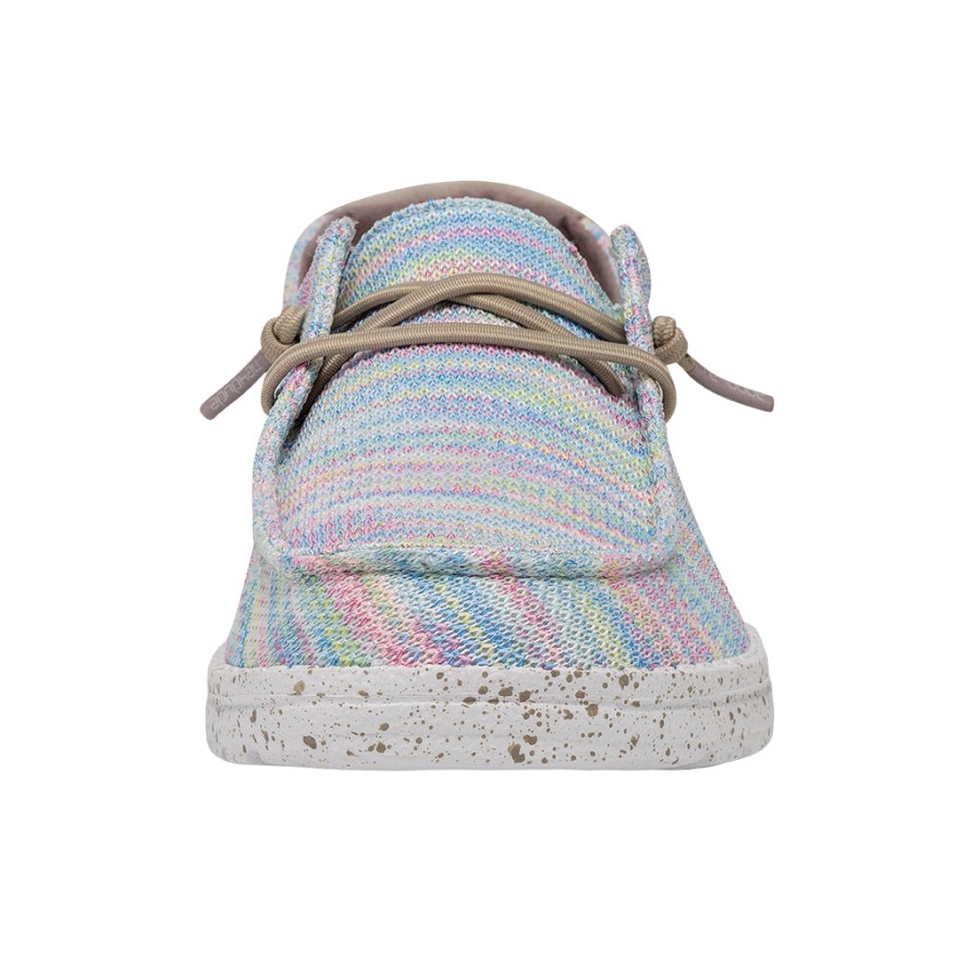 ヘイ・デュード・ウェンディ・ソックス・オーロラ・ホワイト.