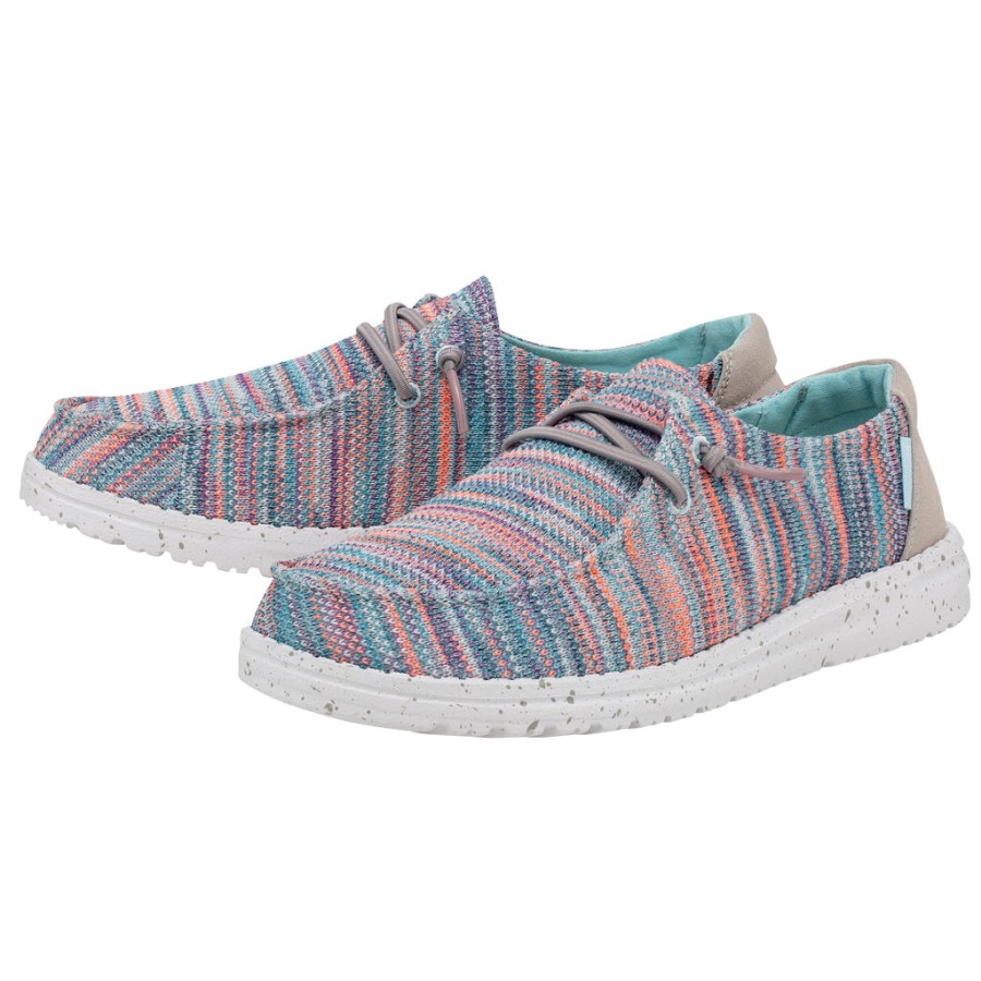 ヘイ・デュード・ウェンディ・ソックス・サンセット・ピンク