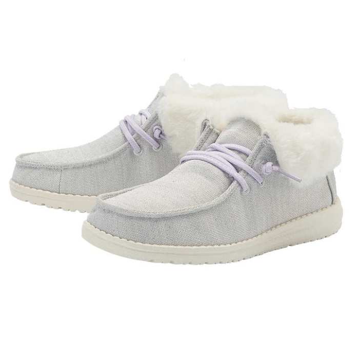 ブリット ユース ストレッチ フリース ホワイト ヘイ デュード