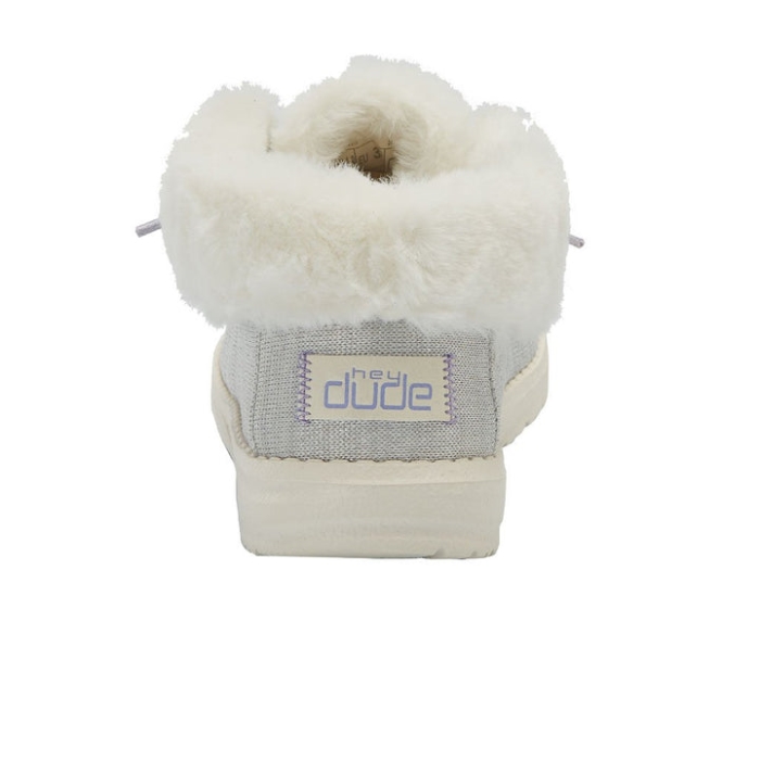 ブリット ユース ストレッチ フリース ホワイト ヘイ デュード