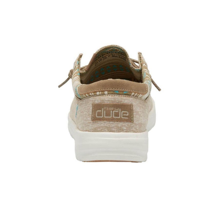 ヘイ・デュード・ベージュ・ポール・シャンブレー