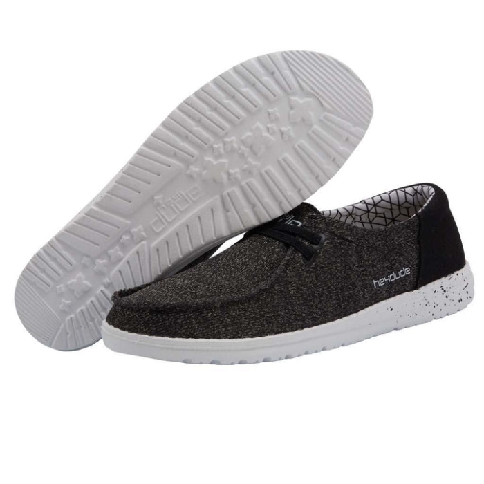 ヘイ・デュード・ブラック・ウェンディ・ソックス・マイクロ.