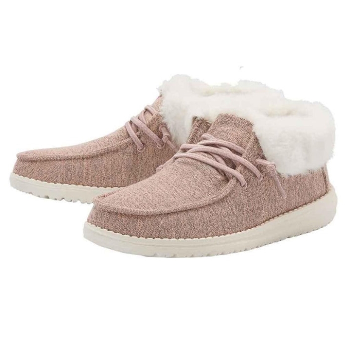 Hey Dude Britt ユース ストレッチ フリース ピンク