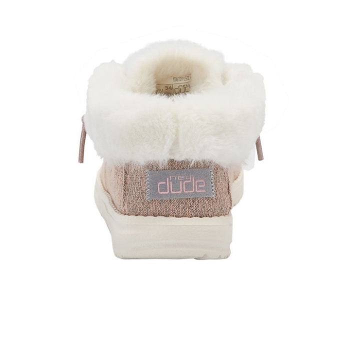 Hey Dude Britt ユース ストレッチ フリース ピンク