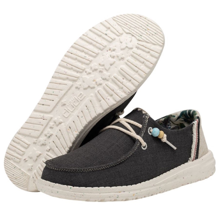 Hey Dude カーボン ウェンディ フリンジ