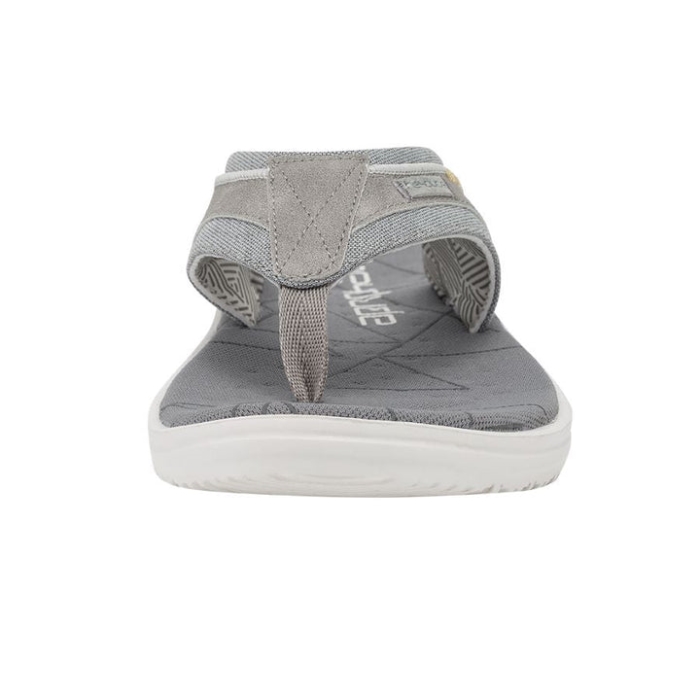 Hey Dude ライトグレーサミフリー