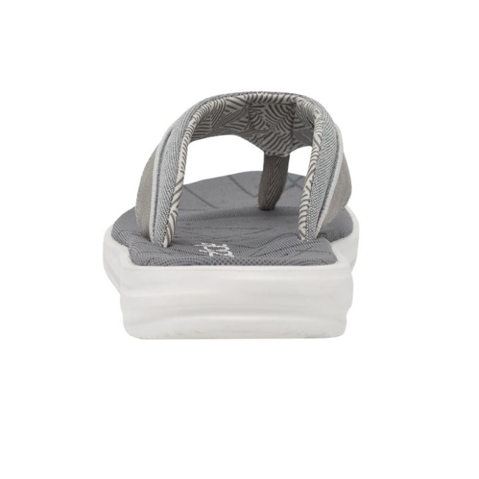 Hey Dude ライトグレーサミフリー