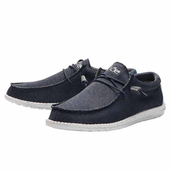 ヘイ・デュード・ウォーリー・ソックス・ネイビー・グレー