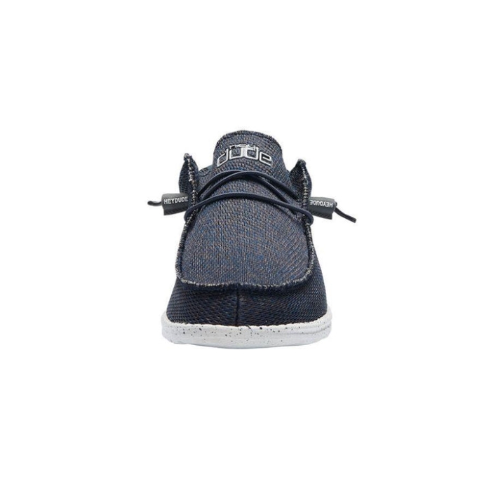 ヘイ・デュード・ウォーリー・ソックス・ネイビー・グレー