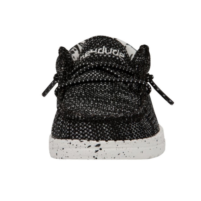 ちょっと男ウォーリー幼児ソックス ブラック ホワイト