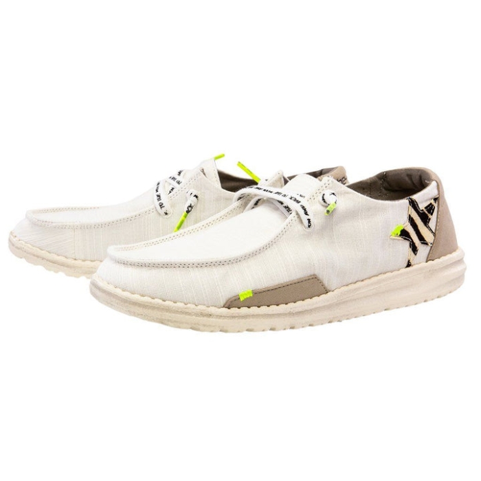 ちょっと男ウェンディ ジャングル ゼブラ スター ホワイト