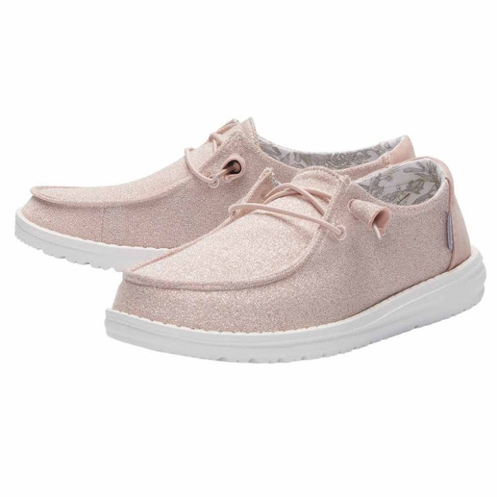 Hey Dude ウェンディストレッチ スパークリングピンク