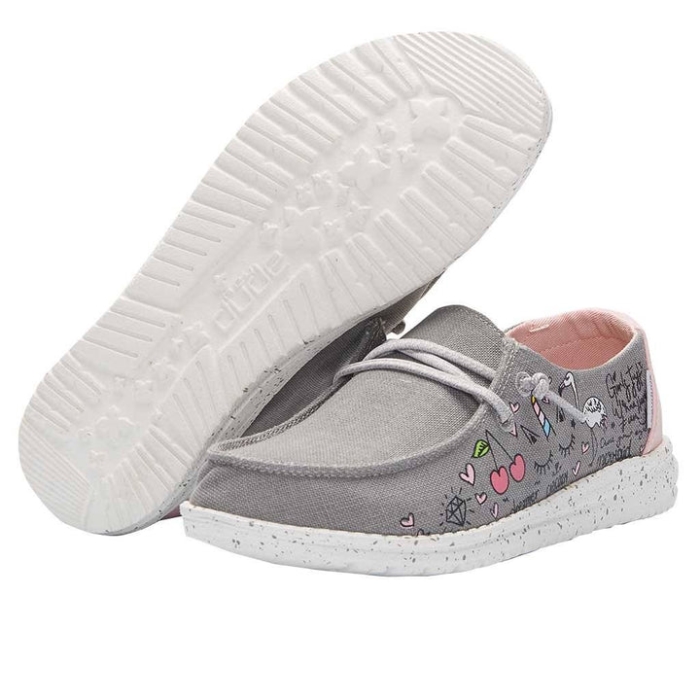 ちょっとおい ウェンディ 青春 落書き グレー