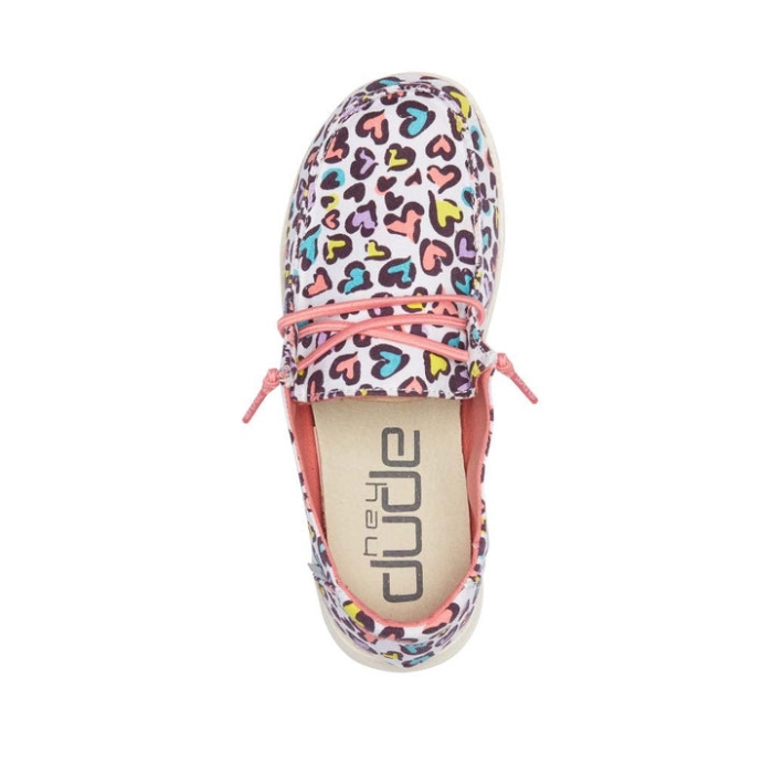 ヘイ・デュード・ホワイト・ヒョウ・ウェンディ・ユース・プリント