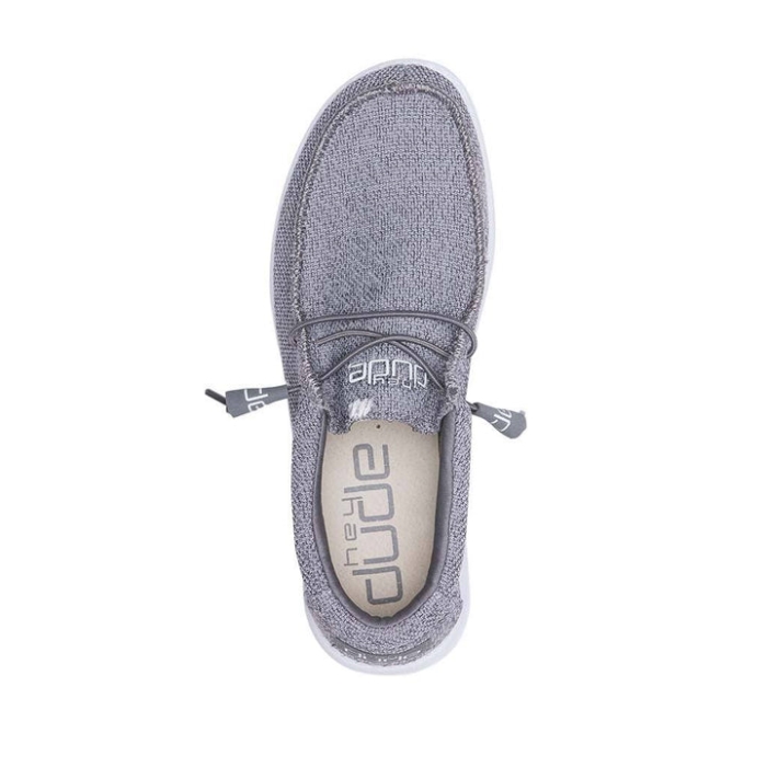 ウォーリー ソックス グレー ホワイト ヘイ デュード