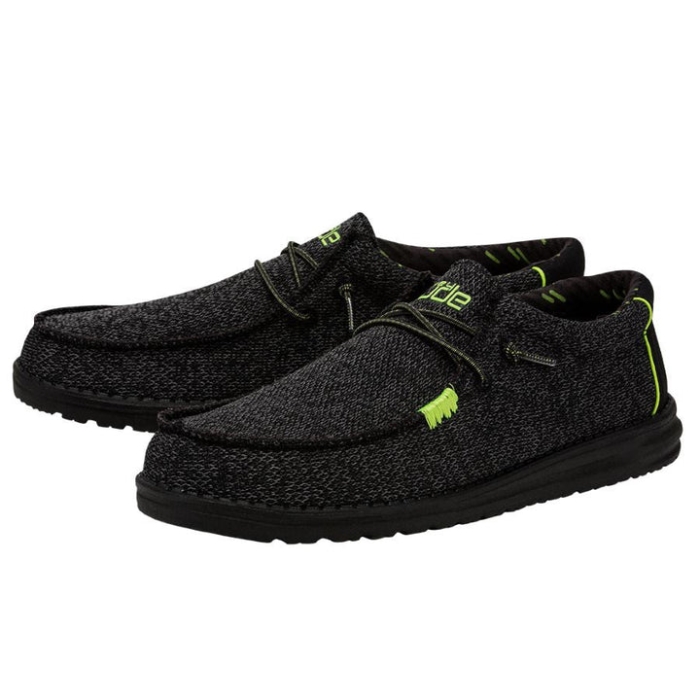 ウォーリー ソックス ネオン ライム ヘイ デュード