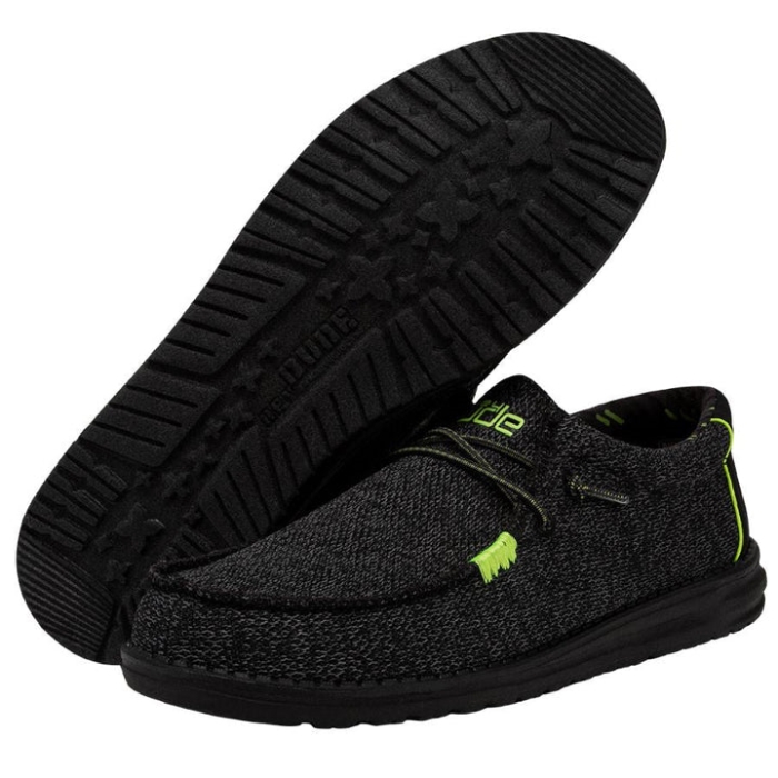 ウォーリー ソックス ネオン ライム ヘイ デュード