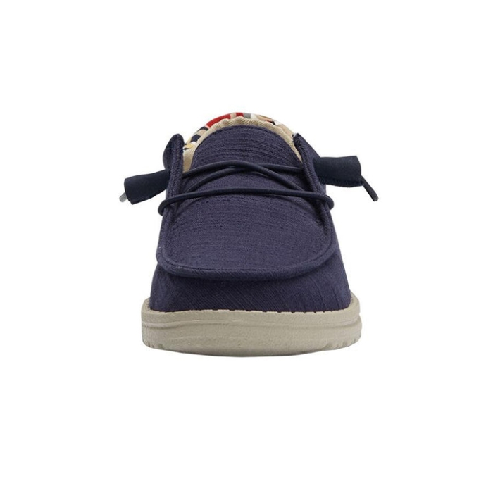 ウェンディ ファンク シャンブレー ネイビー ヘイ デュード