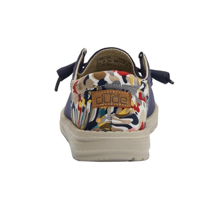 ウェンディ ファンク シャンブレー ネイビー ヘイ デュード