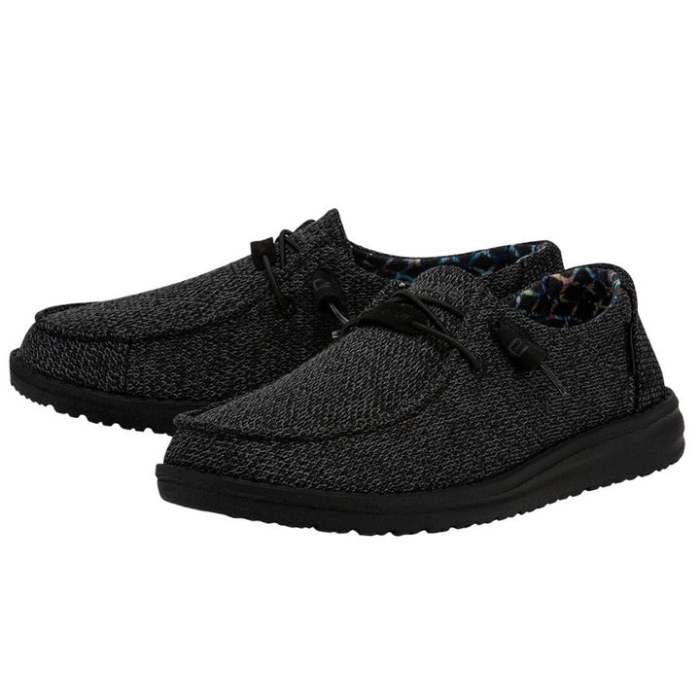 ウェンディ ソックス マイクロ トータル ブラック ヘイ デュード